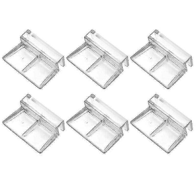 6pcs Fish Tank Acrylic Clips