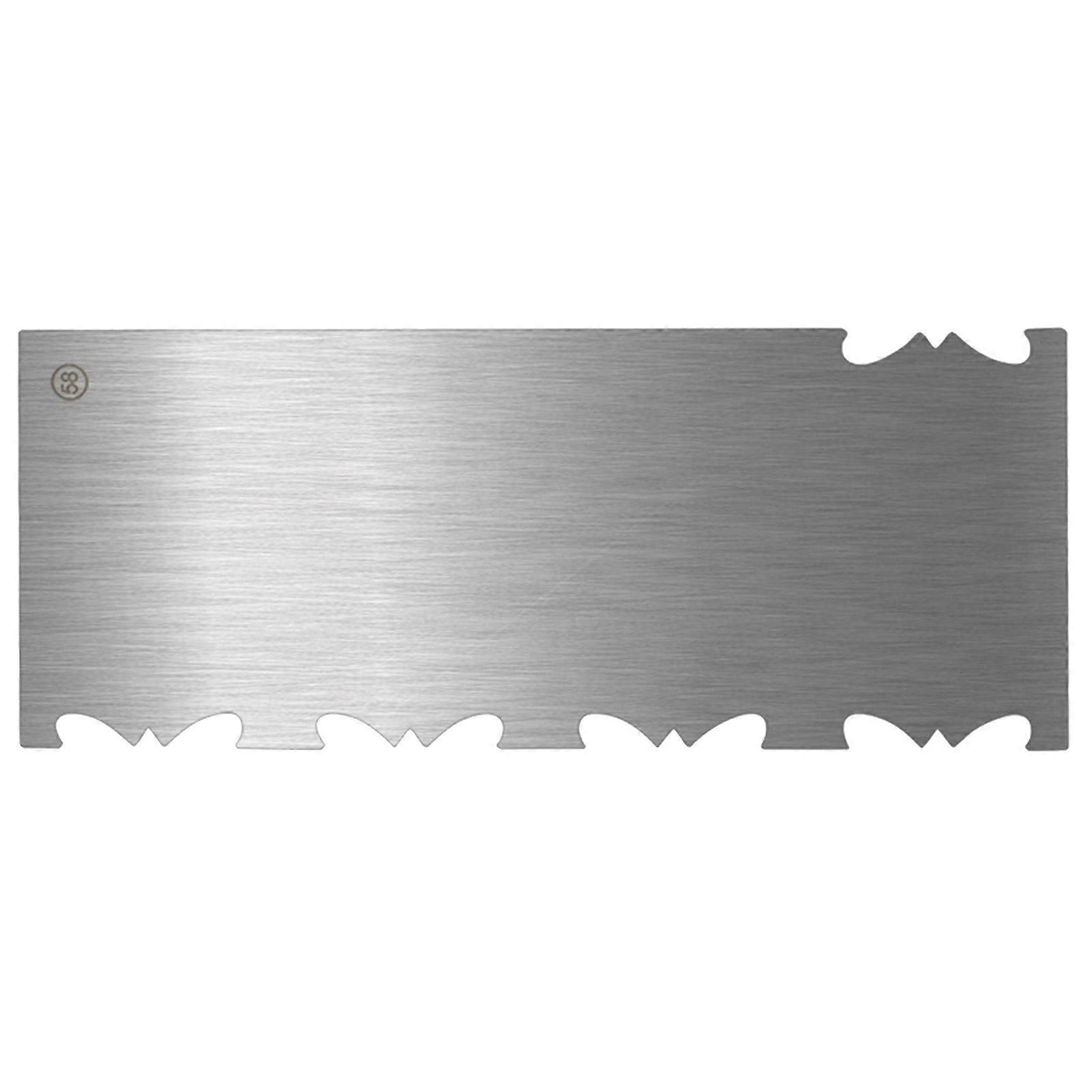 Stainless Steel Butterfly Pattern Cream Scraper Mengxi