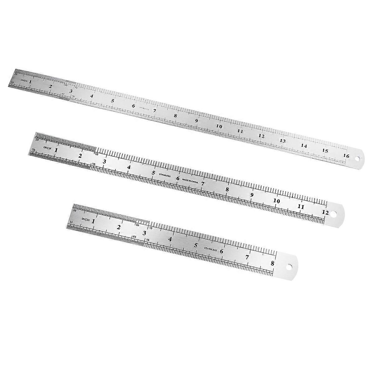 Quilting Rulers Measuring Ruler Machinist Ruler Straight Ruler Metal Metric Ruler