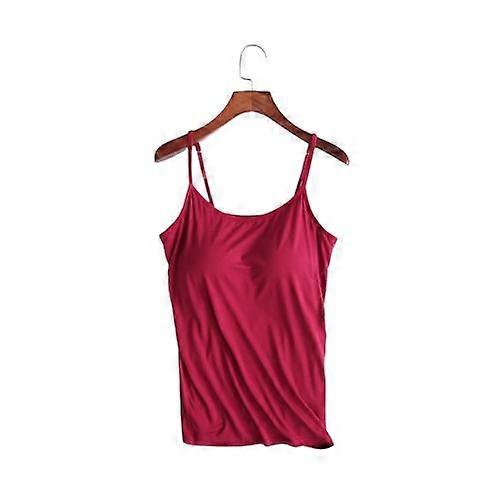 Women's Camisole Top With Built In Bra