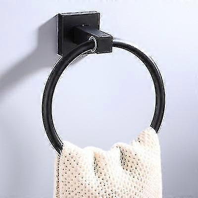 Bathroom Accessories Black Towel Rack