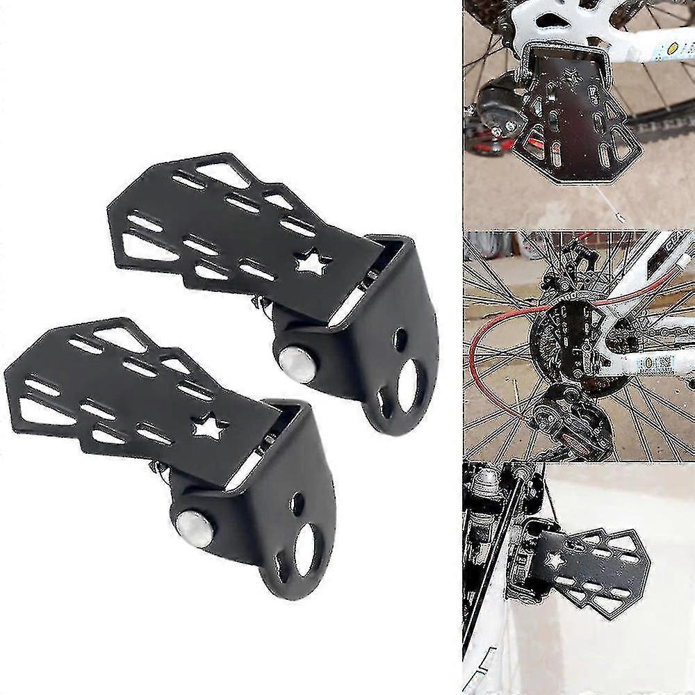 2 Pack Bicycle Rear Pedals Bicycle Folding Pedals