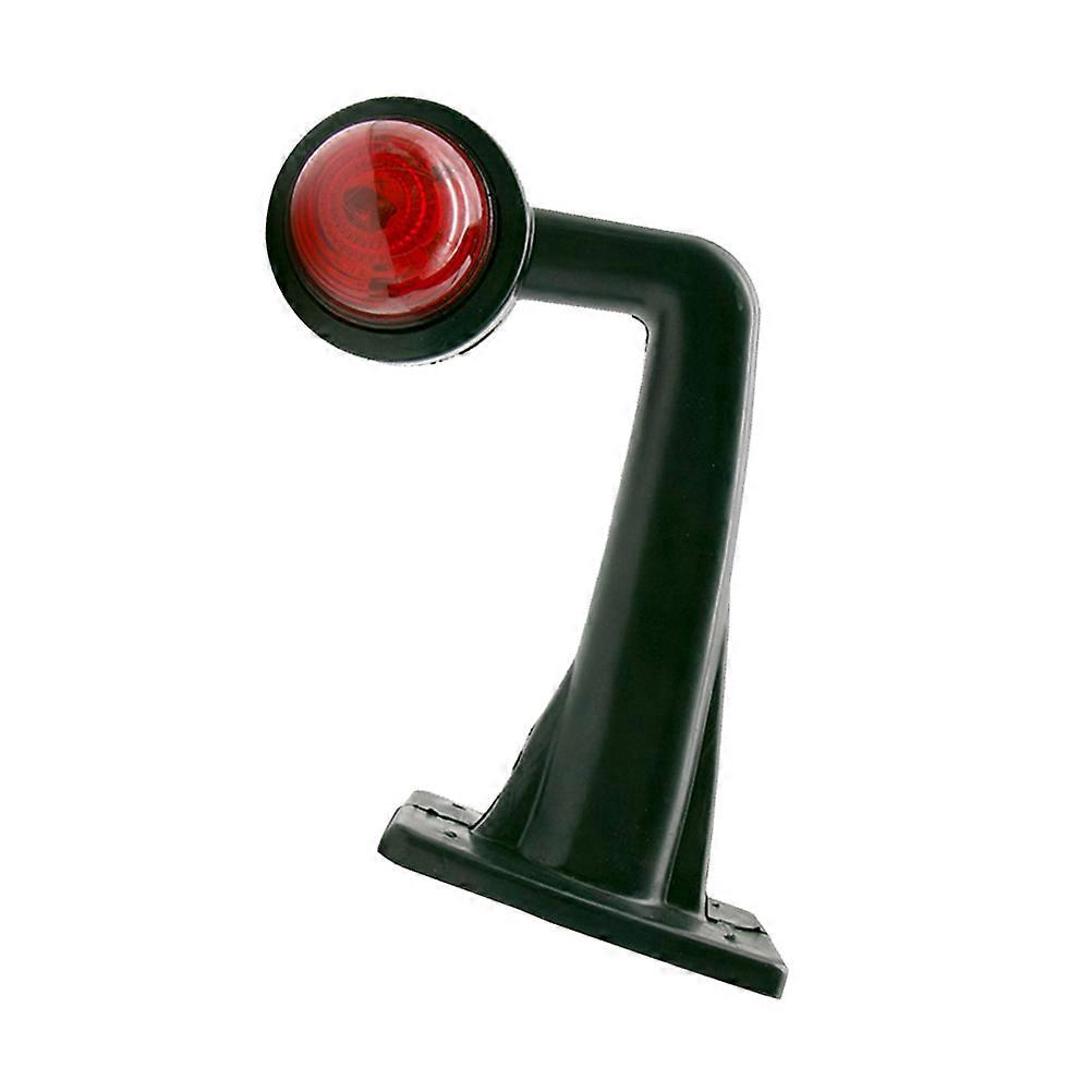 2PCS/Set 10-30V 12LED Large Size Curved Rod Double Face Rubber Stalk Light Vehicle Use Light