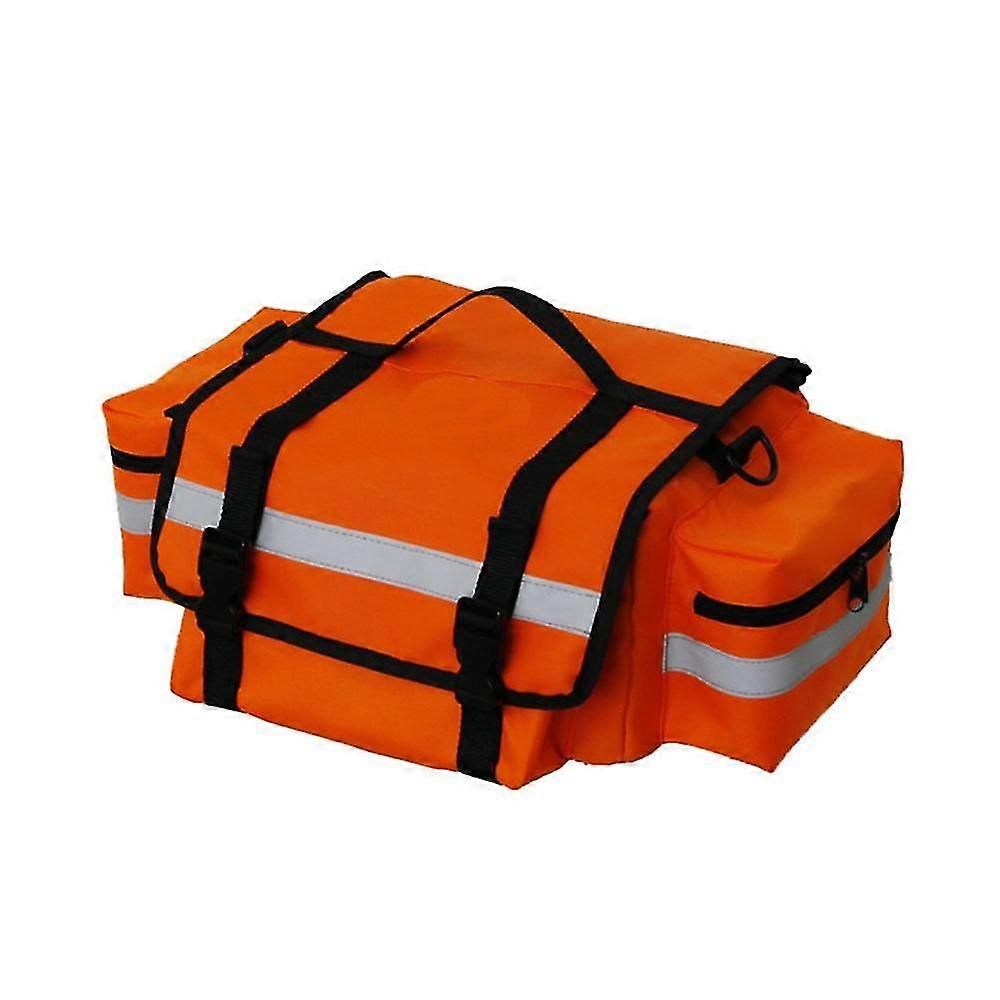 Survival emergency bag car work elastic band camping hiking removable mezzanine