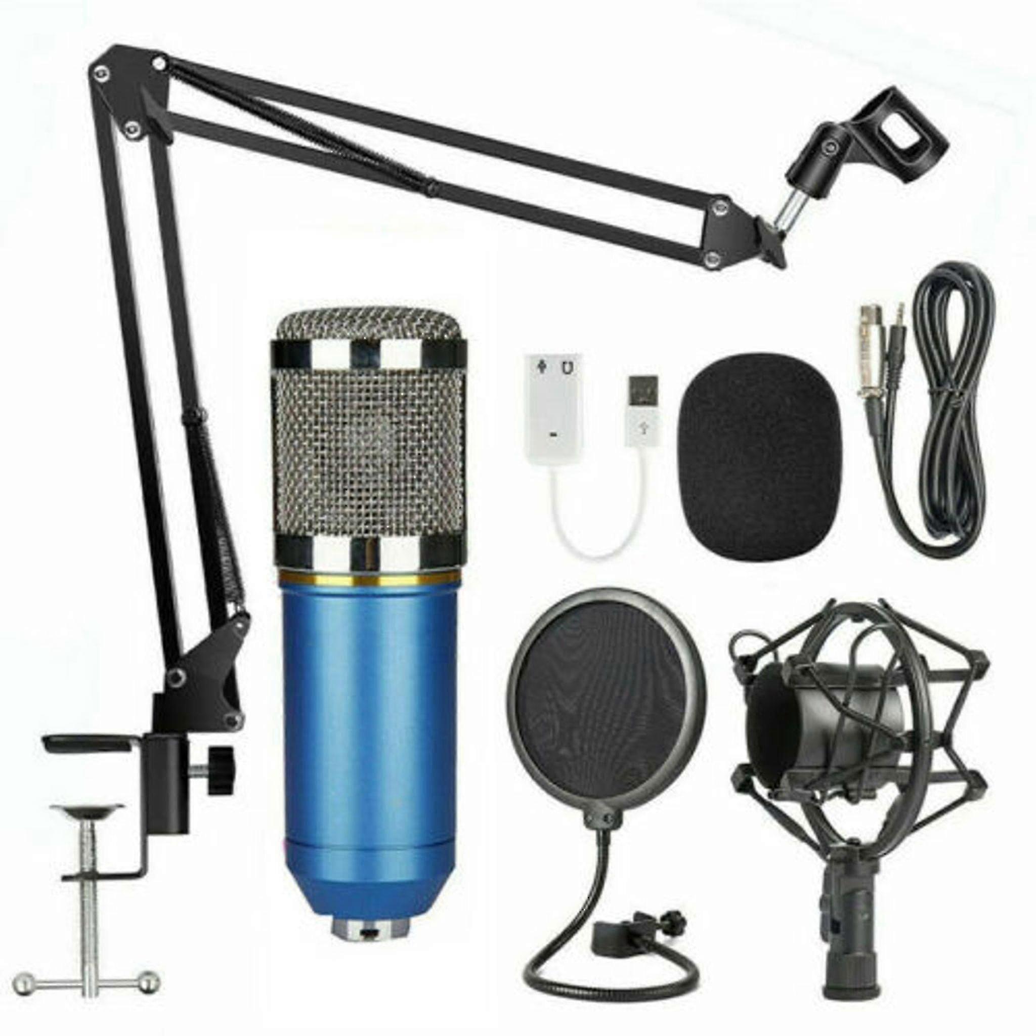 Bm-800 Pro Microph Microph Kit Set For Studio Stream