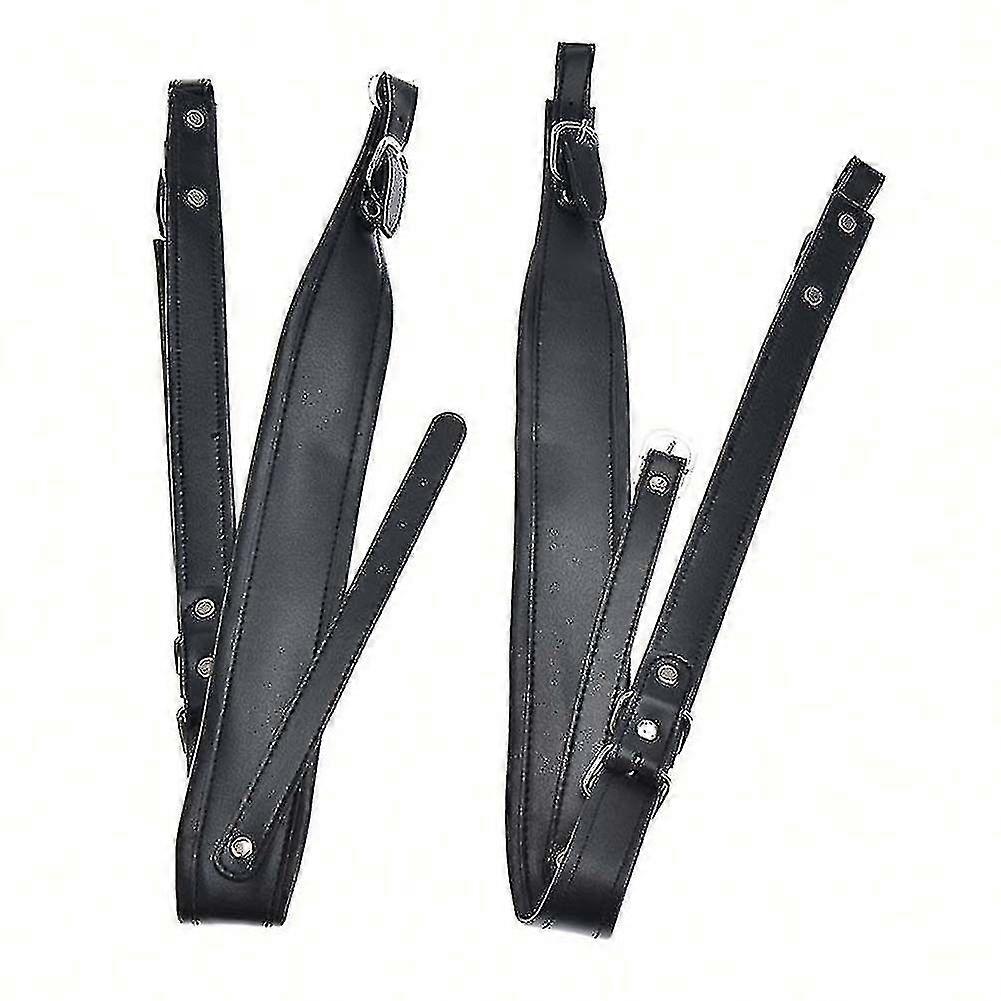Adjustable Leather Accordion Shoulder Straps For 16-120 Bass Accordio