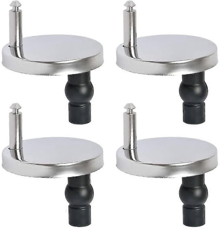 4 stuks universele toiletzitting scharnieren roestvrij staal wc-bril schroeven Quick Release Top vervanging