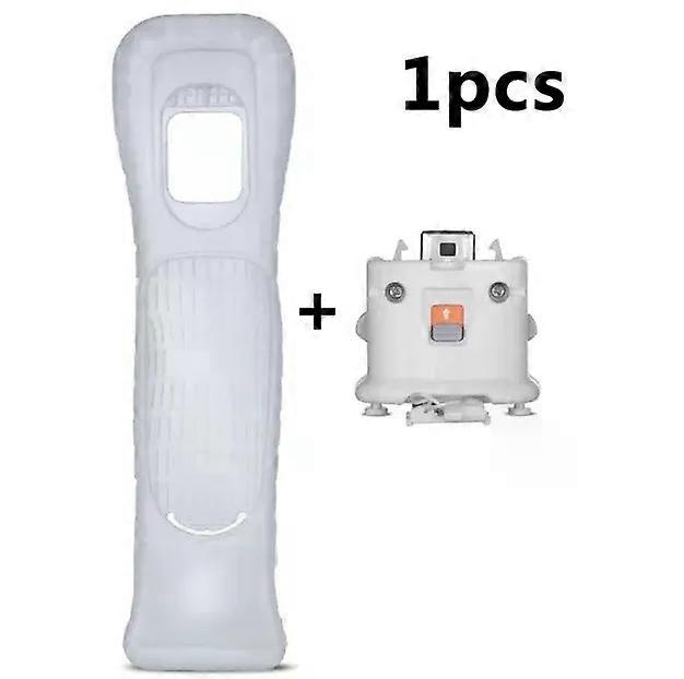 1 Set/2 Set For Nintendo Wii Motion Plus Adapter Sensor+Silicon Case for Nintendo Wii Remote Controller Motion Enhancer Games