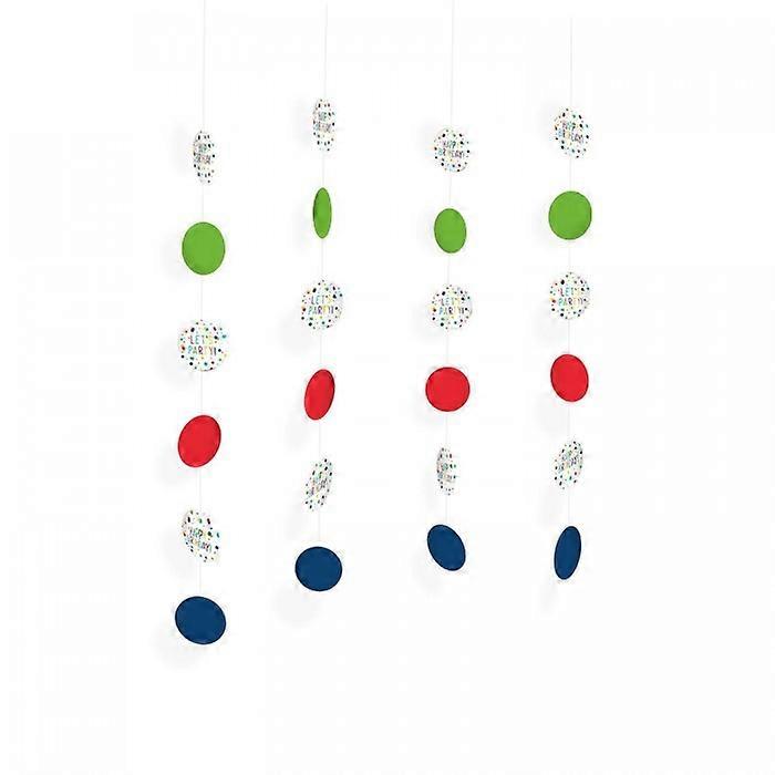Décoration d’anniversaire Amscan String (paquet de 4)