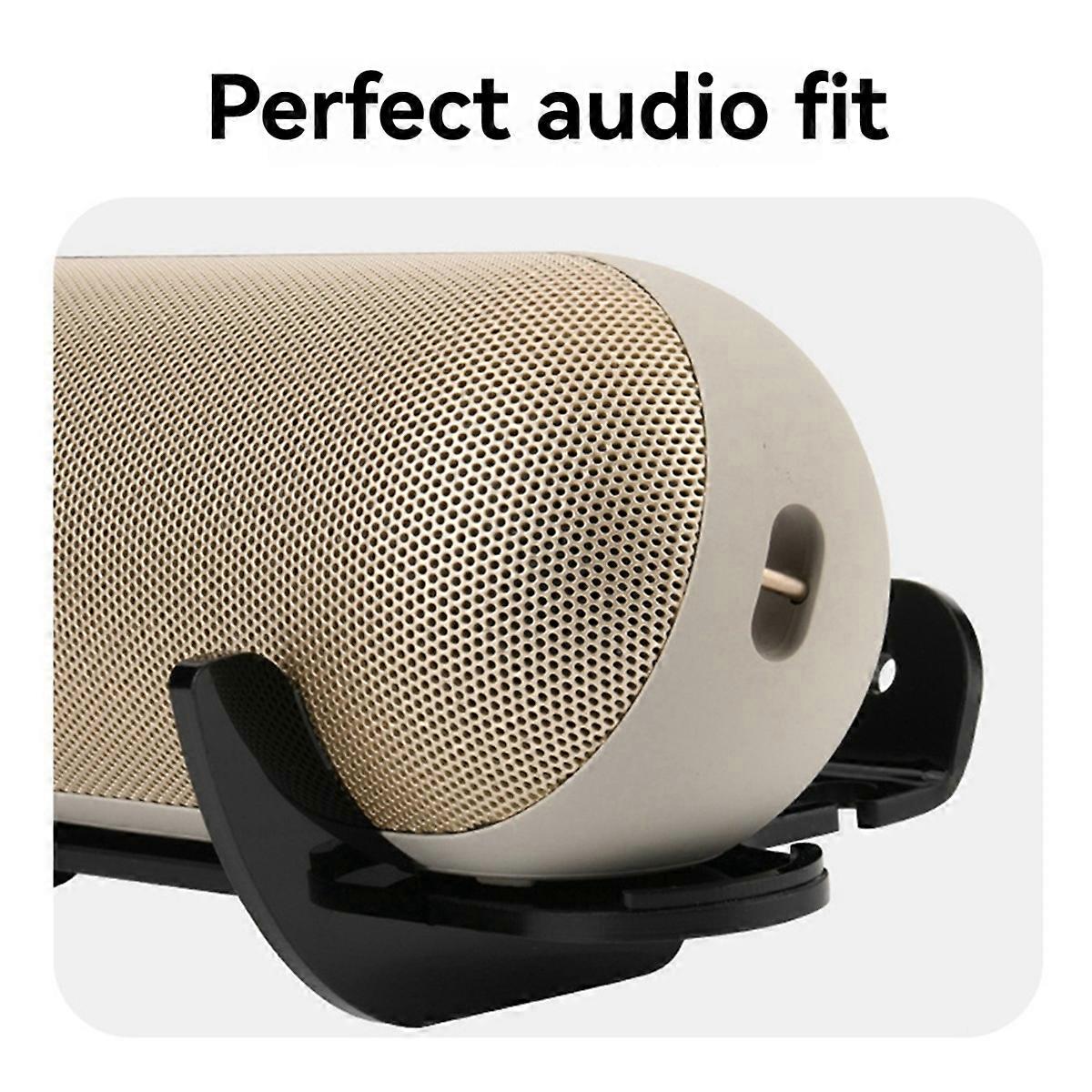 For Pill 2024 Audio Wall Mount Acrylic Speaker Wall Mount Floating Shelf Wall Mounted Horizontal Bracket A