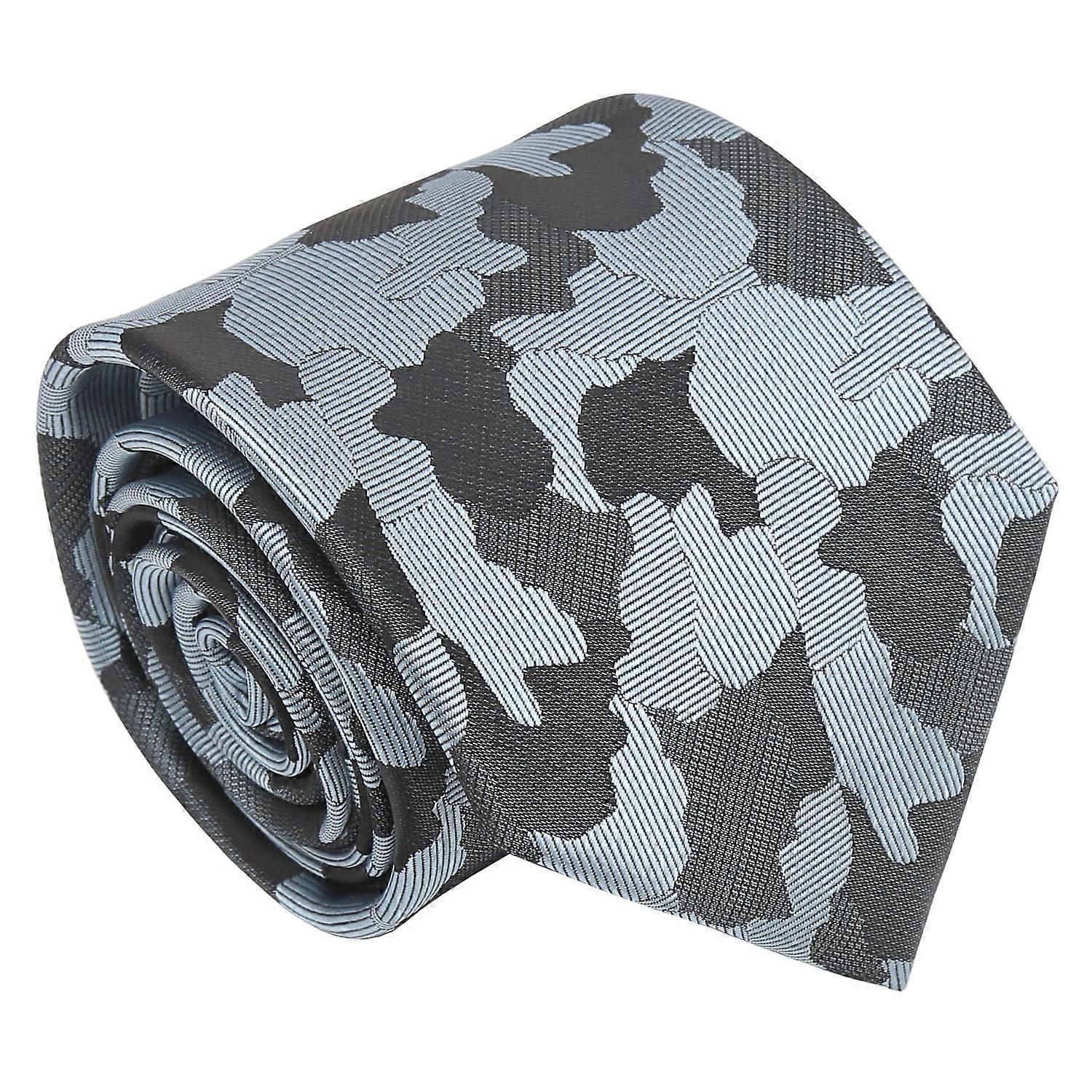 Baby Blue Camouflage Tie