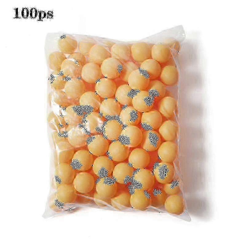Bulk Table Tennis Ball Set - 100 Pack 3-star 40+ Standard Size Ping Pong Balls For Game Matches - Ab