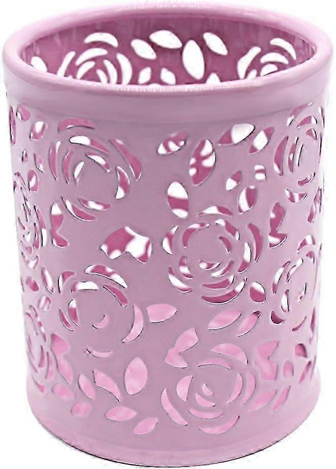 Pen holder Metal wrought iron creative round multifunctional