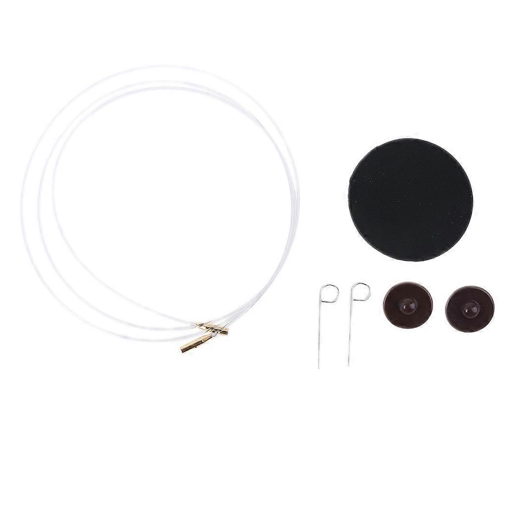 Interchangeable Knitting Needle Cable End Caps Connector Kit DIY Weaving Craft  100CM