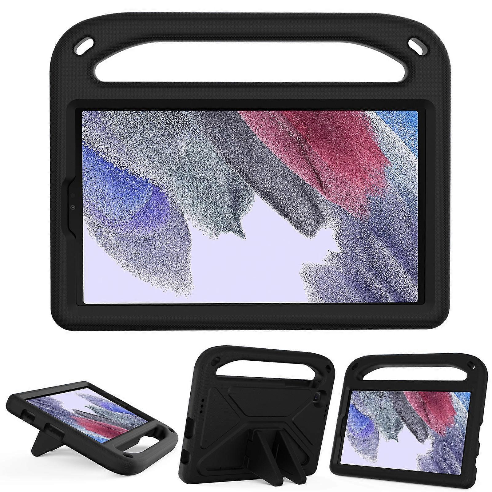 For Samsung Galaxy Tab A7 Lite 8.7 SM-T220 / SM-T225 Handle Portable EVA Shockproof Anti Falling Protective Case with Triangle Holder
