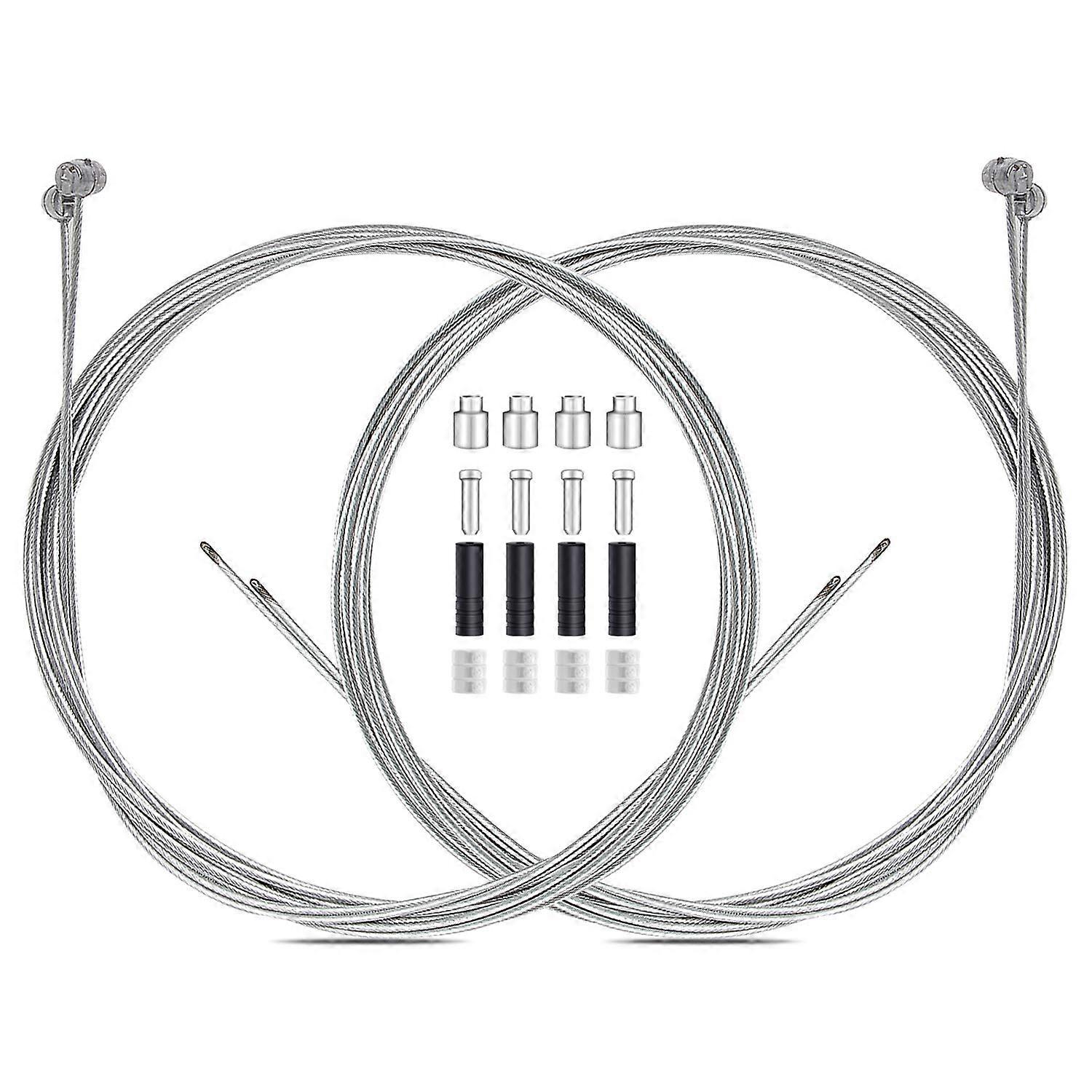 4 High-Grade Brake Cables for Mountain Bikes and Road Bikes
