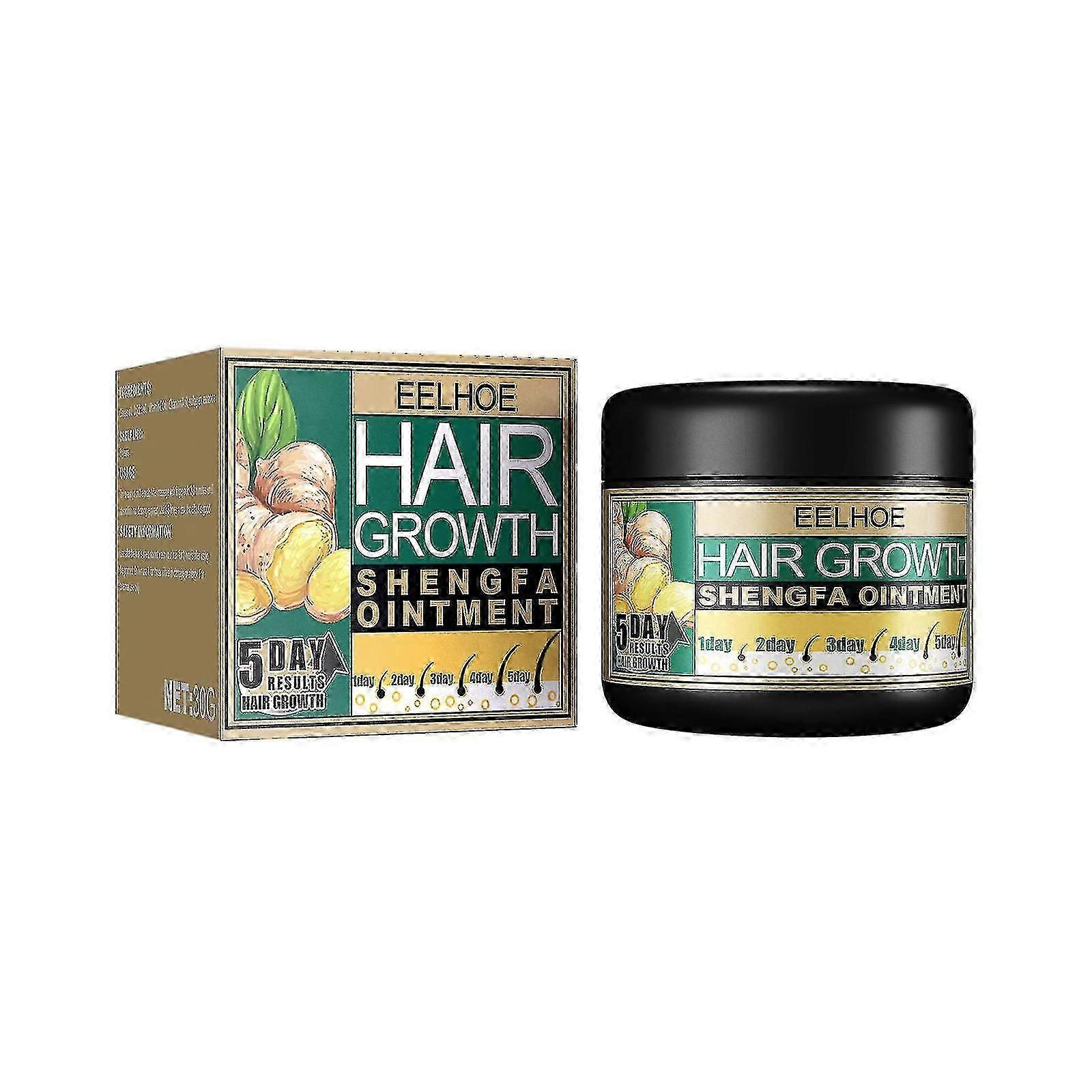 جديد- بلسم الشعر بالزنجبيل نمو الشعر مضاد للقشرة حكة تدليك فروة الرأس يحفز بصيلات الشعر