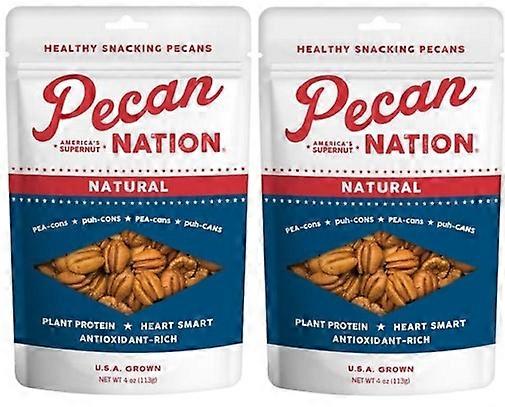 Pecan Nation Natural Pecans 2 Pack