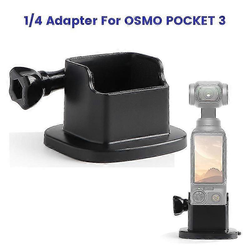 Extended Adapter Base Stand Base For Osmo Pocket 3 Handheld Gimbal Action Camera, Non-slip Camera Mo