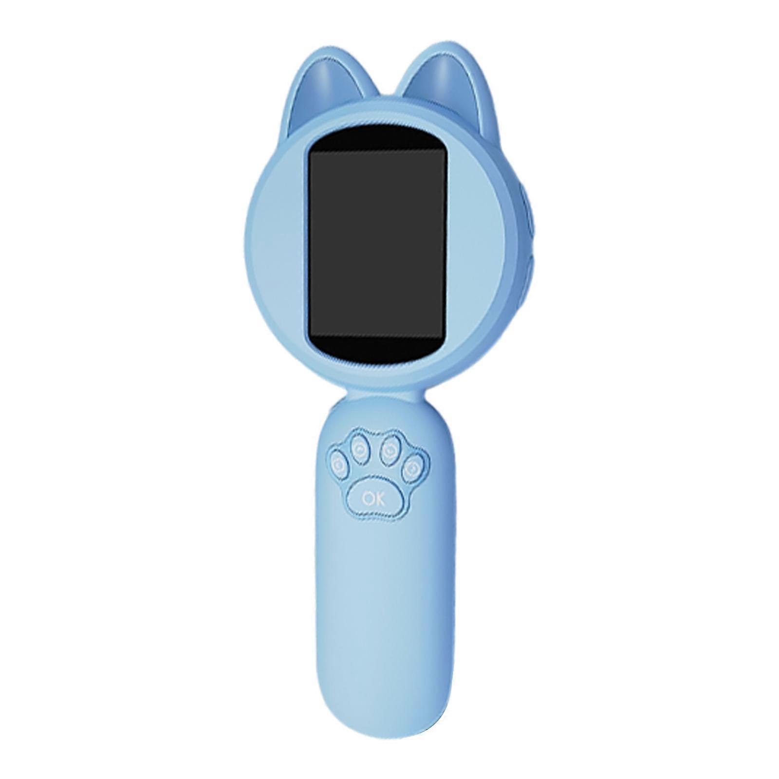 Lightweight Digital Microscope with 8 LED Lightweight Digital Viewer Child Pocket Viewer Educational Viewer Lightweight  Blue