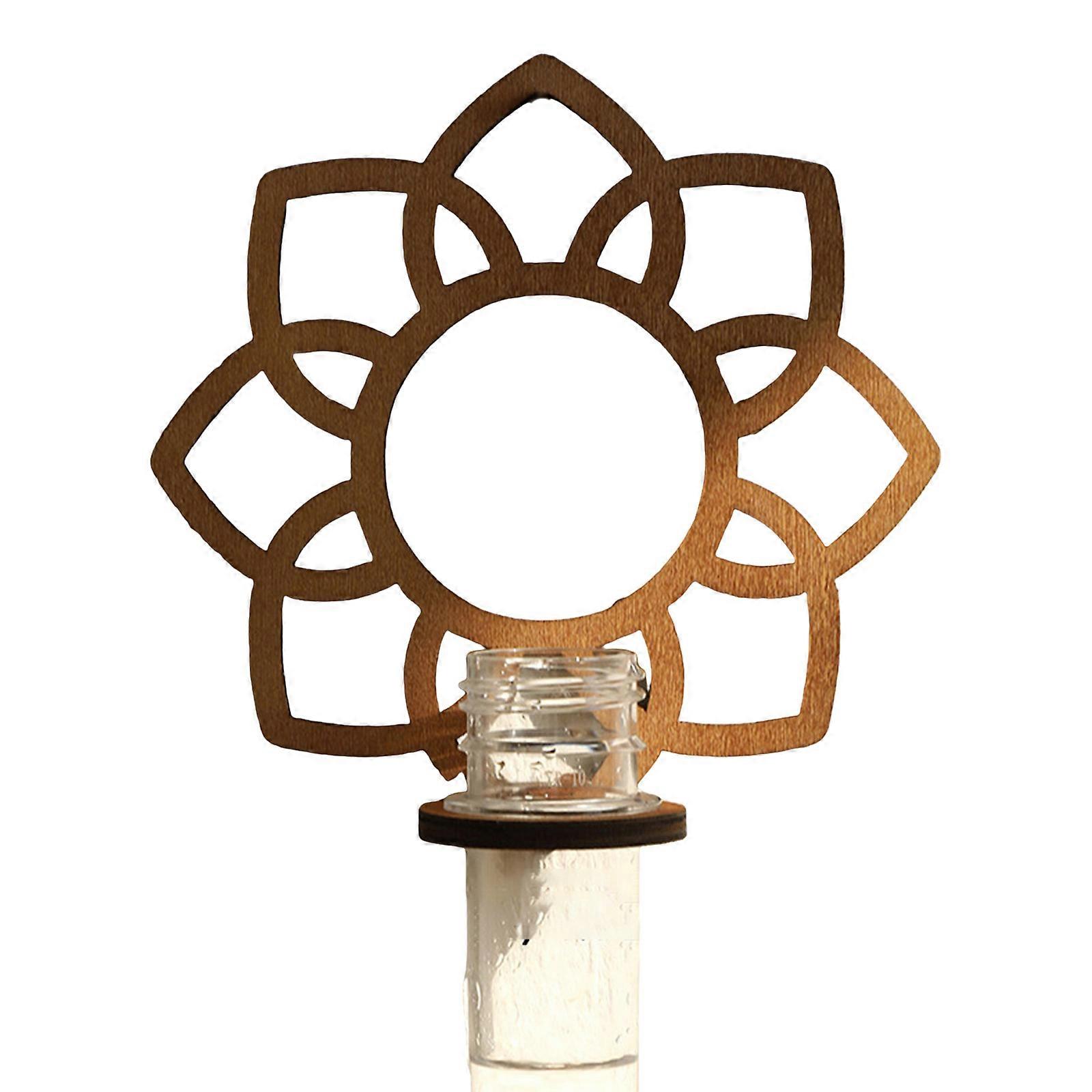 Flower Corner Shelves Wood Floating Shelf Crystal Display Rack Wall Shelf Crystal Display Shelf for Home Decoration