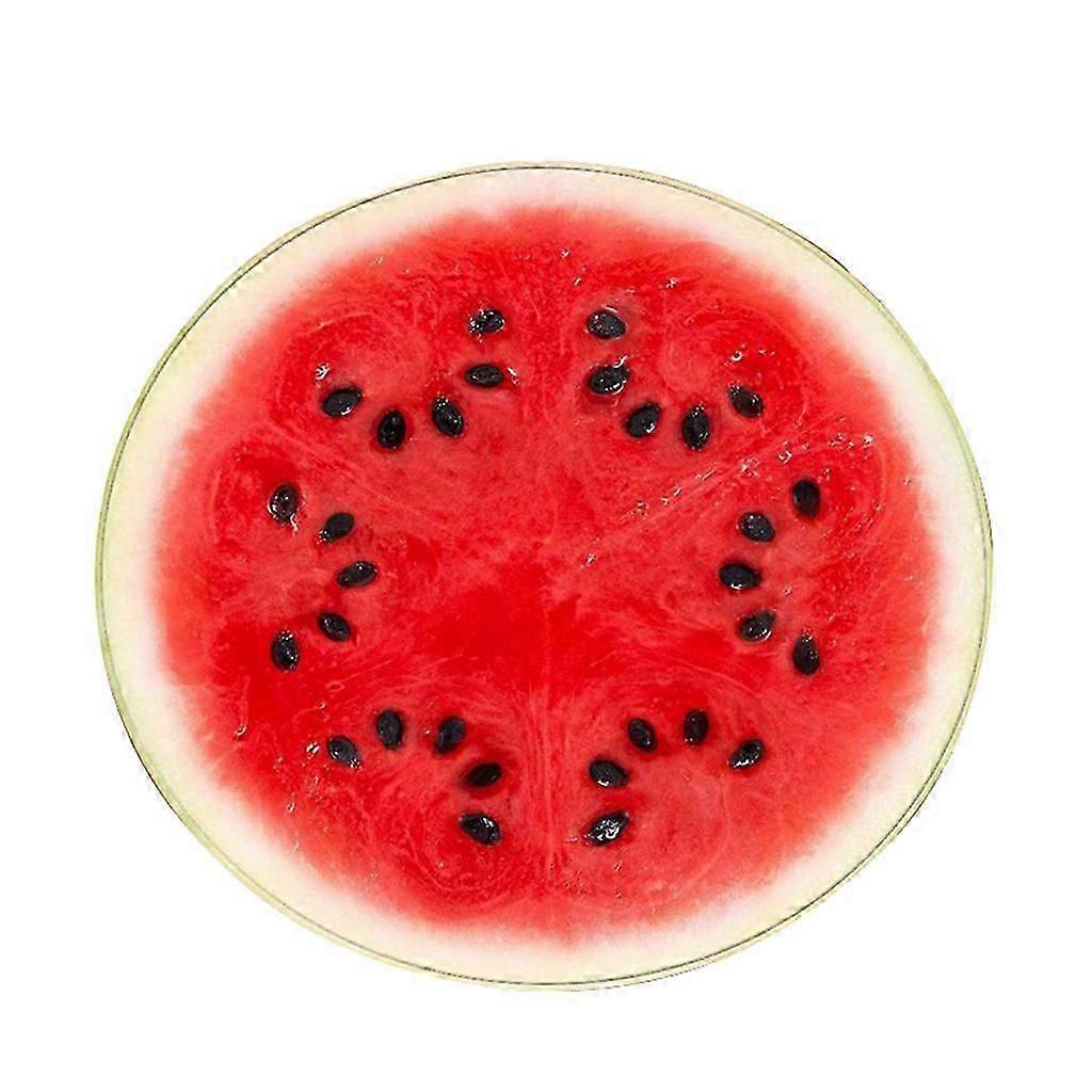 Simulated Fruit Round Flannel Bathroom Kitchen Carpet 60cm