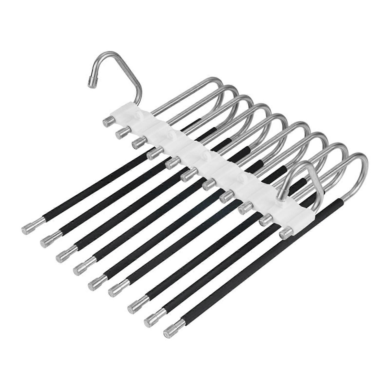 Layered Pants Drying Rack Multi-layer Saving Space Clothes Holder for Bathroom