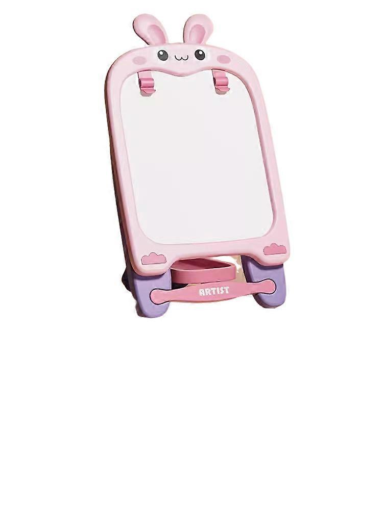 Adjustable Standing Toddler Art Easel with educatinal Accessories for Kid,4-in-1 Double-Side Magnetic Chalkboard&Whiteboard,Dry Eraser Board,Detachabl