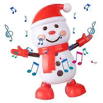 Sneeuwpop Robot Kinderen Speelgoed Elektrische Dans Sneeuwpop Swing Sneeuwpop Speelgoed voor Kerstmis NIEUW
