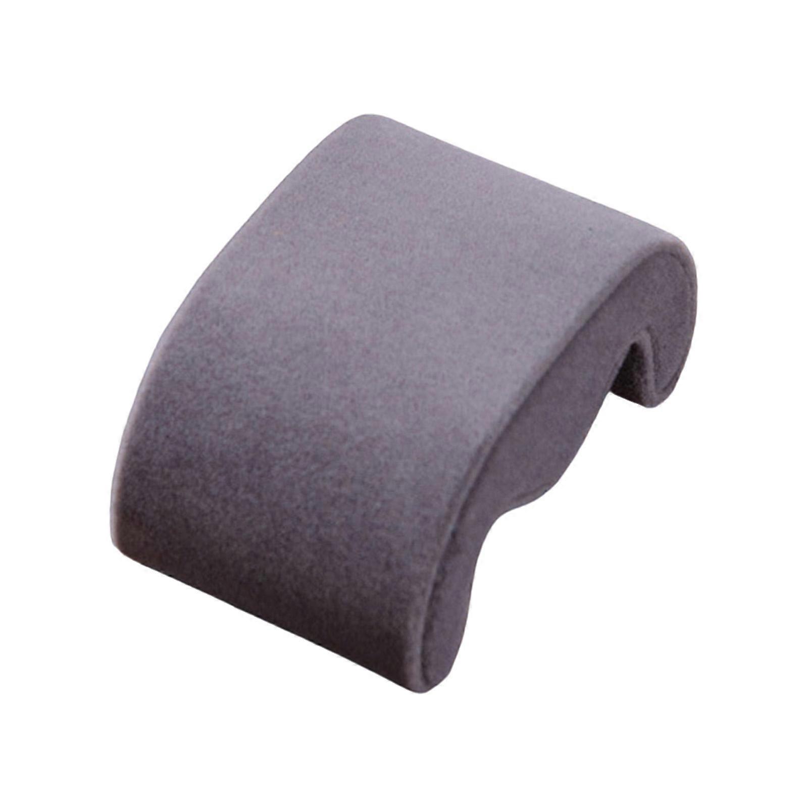 Watch Pillows Soft Flannelette Cushion Watch Display Pad for Jewelry Display and Storage Suitable for Various Sizes  Gray