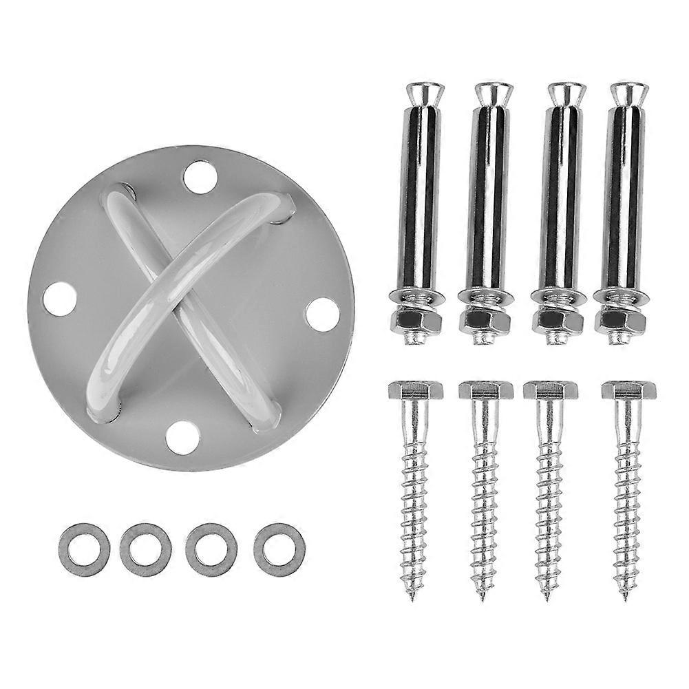 المضادة للجاذبية اليوغا الجوية تحلق أرجوحة حبال معدني سقف مرساة لوحة جبل مع التجهيزات