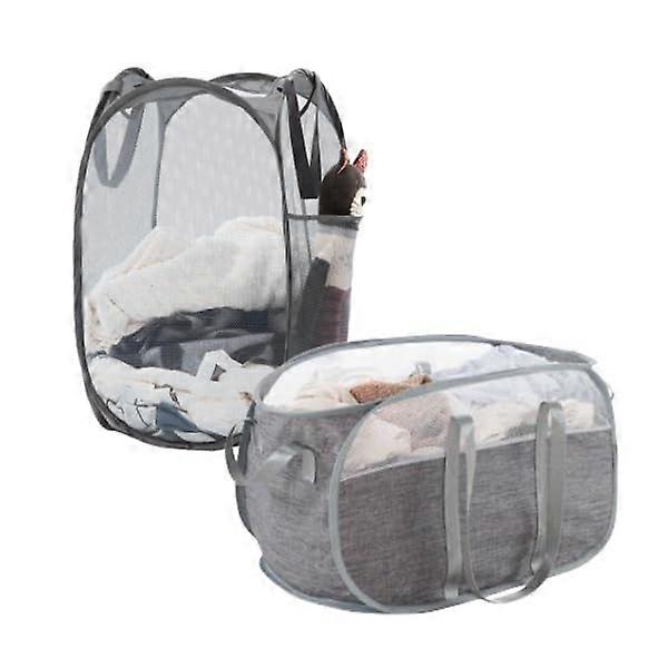 Laundry Hamper for and Dorm Bathroom Use