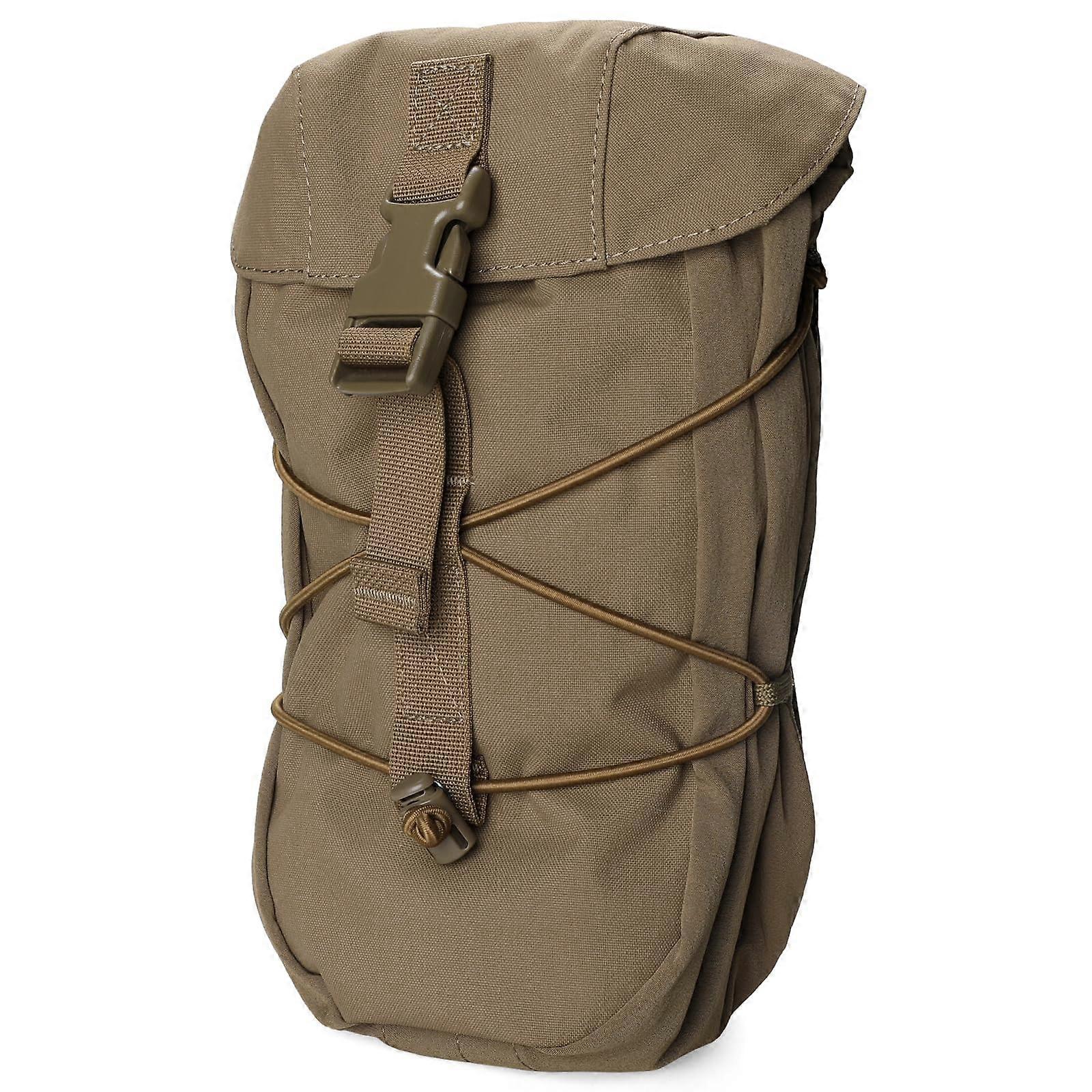 Tactical Large Dump Pouch with Adjustable Drawstring and Buckle Closure, EDC Molle Utility Pouch for Tools and Magazines