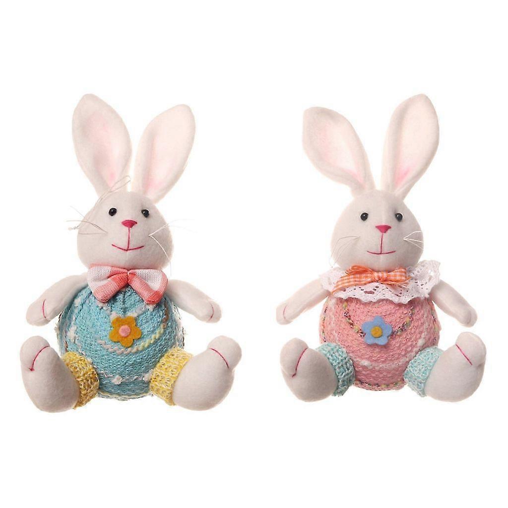 Easter Simulations Rabbit Statue Easter Decors Hangable Rabbit Sculpture