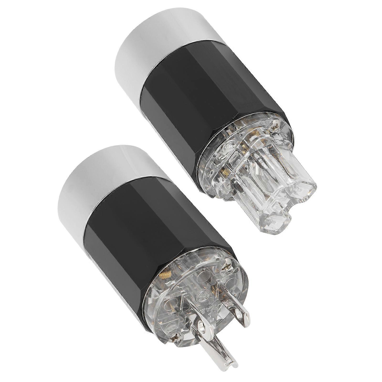 Reinkupfer, rhodinierter Netzstecker, M109R/F109R, 4,5-6mm²