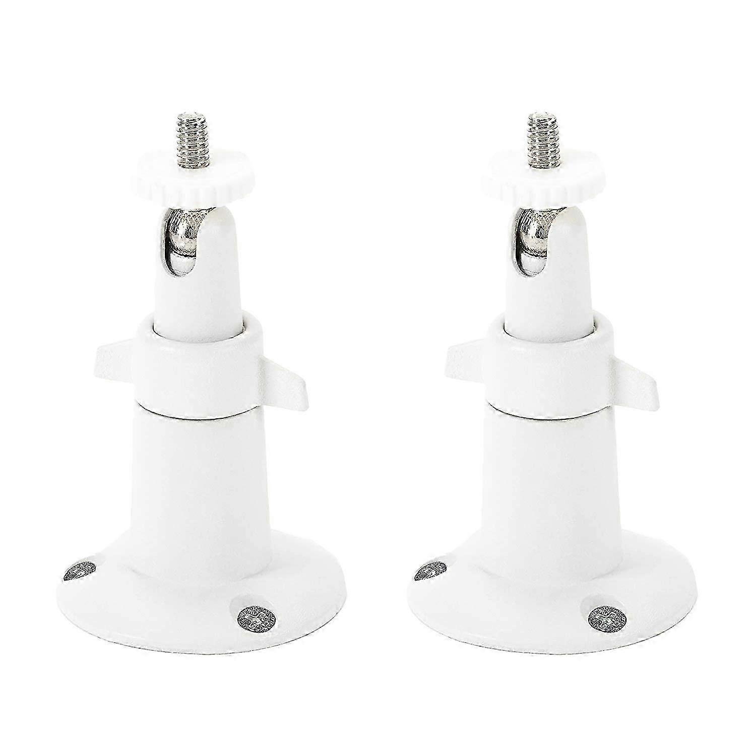 Camera Mount,Indoor/Outdoor Security Metal Wall Mount I-Type Mount for Pro/Pro 2/Pro 3/Pro 4/Ultra,White(2 Pack)