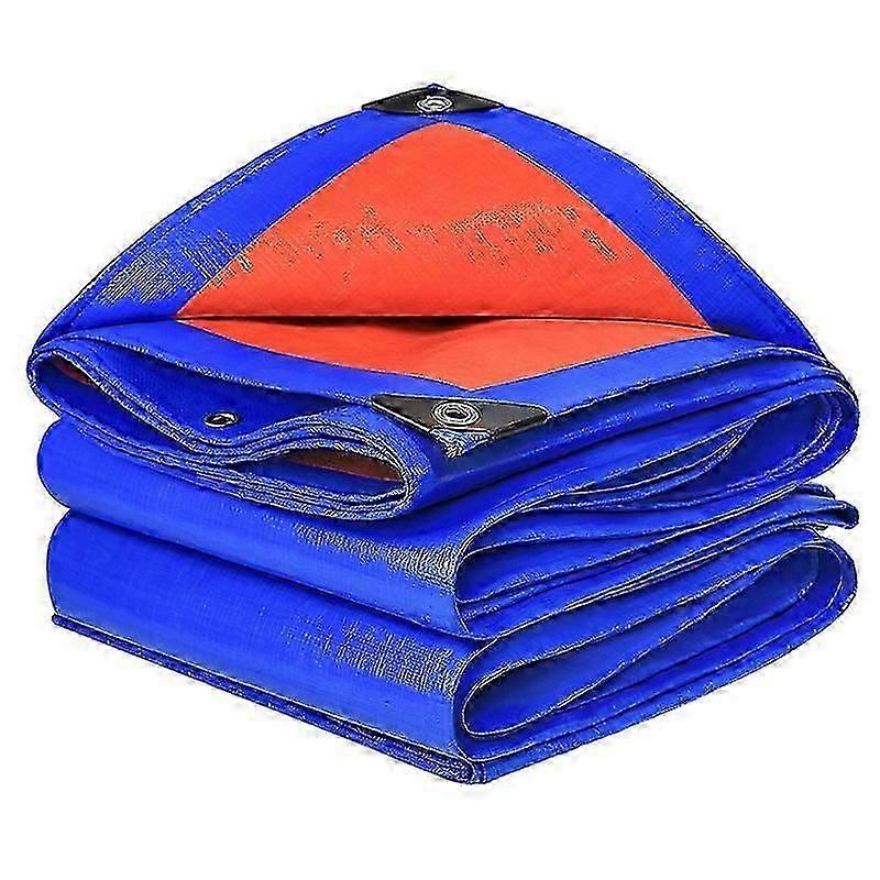 Waterproof Heavy Duty Multi-purpose Tarp Sheet Cover, Rust-proof Eyelets, Tear Resistant