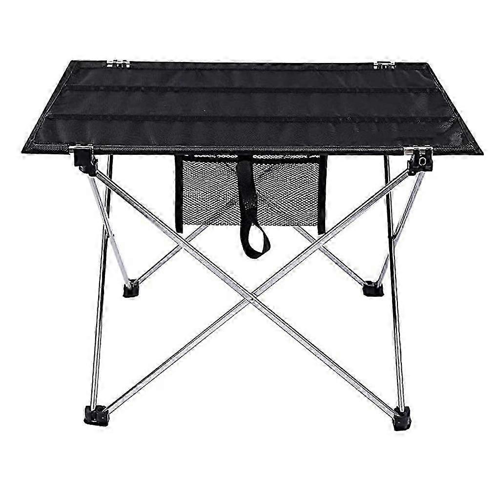 Ultralight Porfolding Tables Folding Camping Folding Tables Compact Roll Up Folding Tabless With Carrying Bag For Outdoor Camping Hiking Picnic