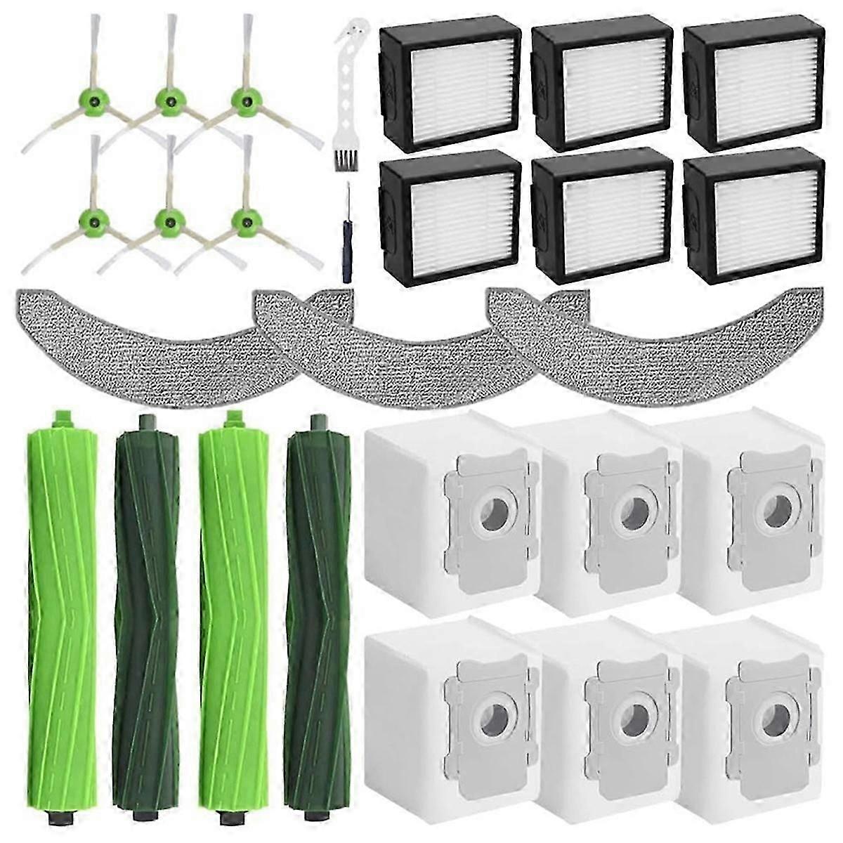 For IRobot Roomba Combo J9+ & Combo J7+/Plus Robot Vacuum Cleaner Main Side Brush Hepa Filter Mop Cl