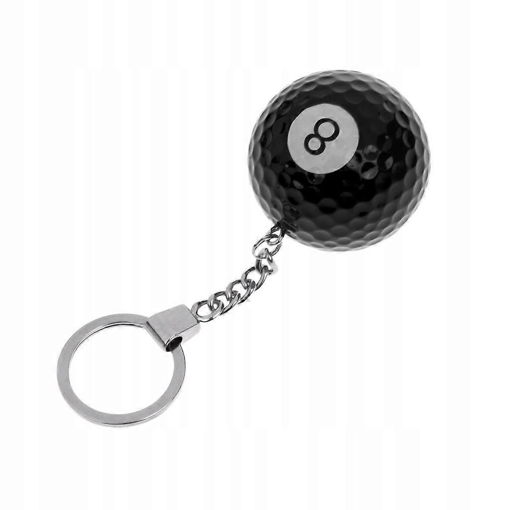 1-piece Key Chain With Small Ball - Billiards