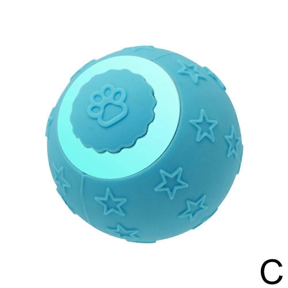 Auto Rolling Cat Toy Auto Pet Ball Interactive Smart Toy Self-training Ball