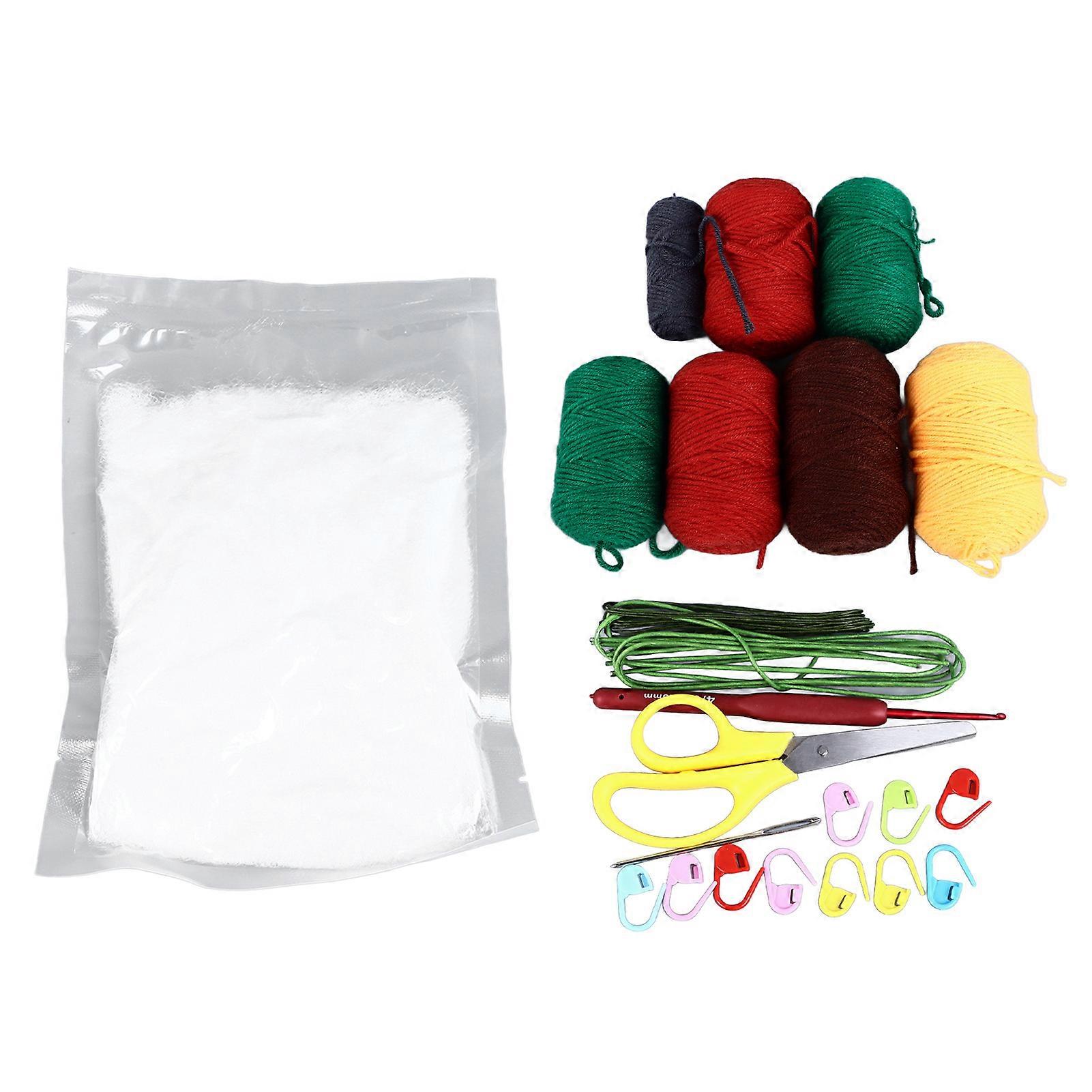 Crochet Starter Fun Educational DIY Sunflower Bouquet Knitting Kit with By Step Video Tutorials for Beginners