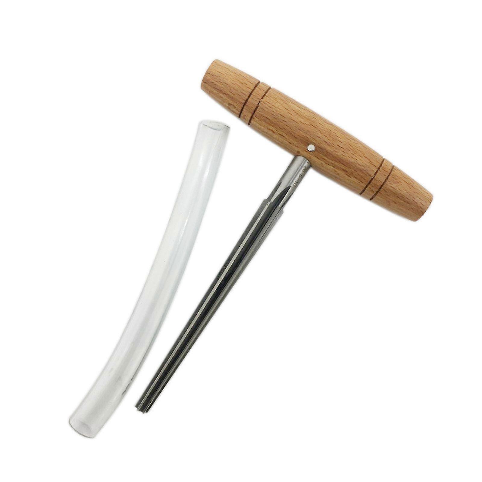 Practical Violin Peg Hole Reamer for w/ Wood Handle for 3/4 4/4 Violins Luthier