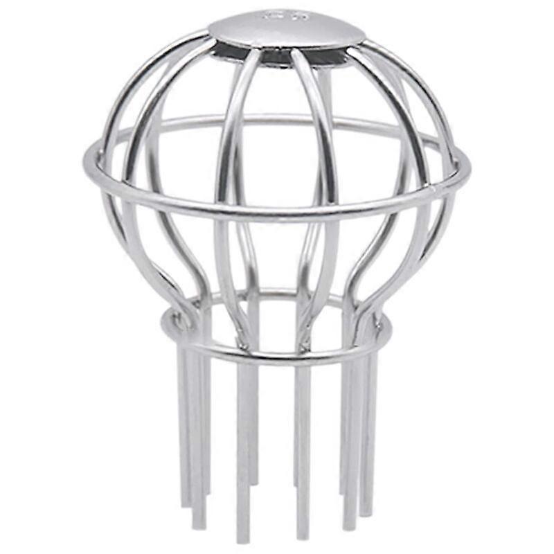 Gutter Filters,1 Pcs136mm, Leak Gutter Guard Filter, Wire Balloon Guard for Gutter Pipe Stops Moss Mud Leaf Blockage