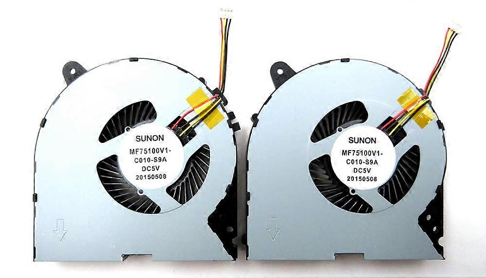 LPH Replacement C  G Fan for Ideapad Y70015ISK Y70015ACZ Laptop MF75100V1C010S9A
