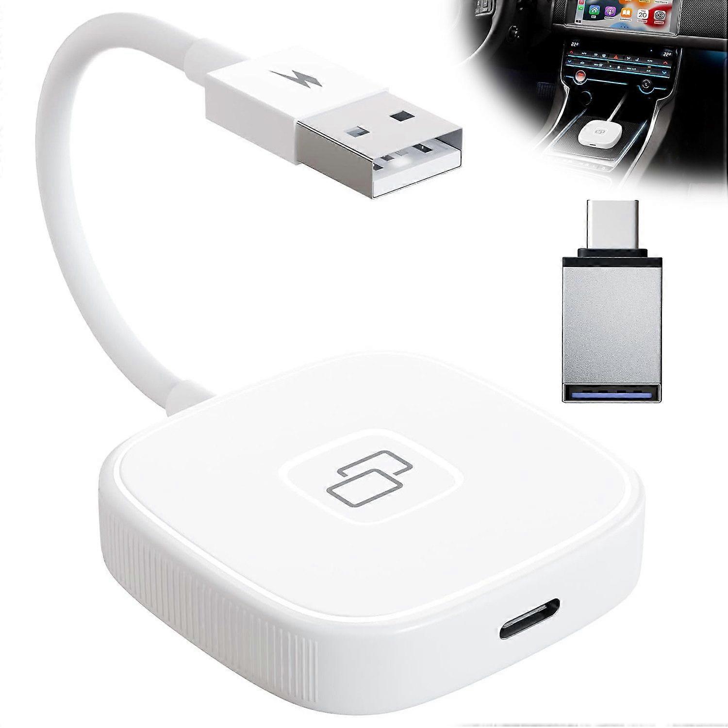 CarPlay Wireless Adapter, for Wired Apple CarPlay Wireless Adapter, Smart Connectivity Solution