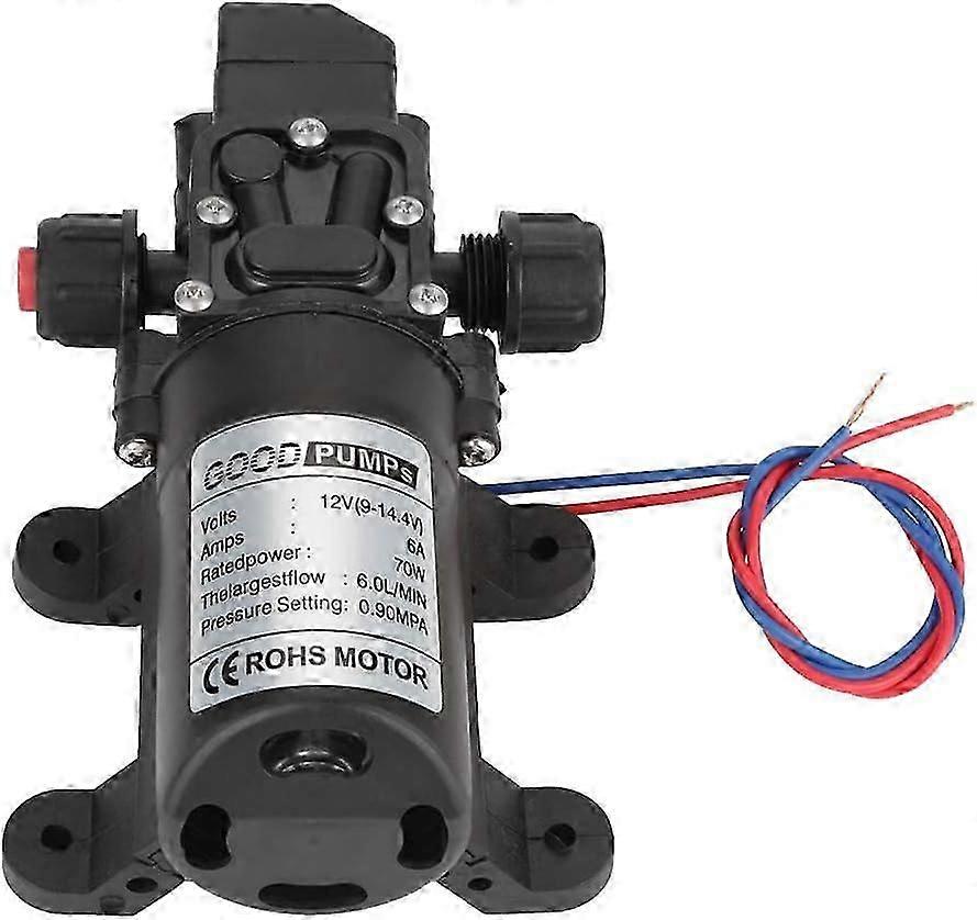 1pc - electric sprayer water pump - double thread (with black cap)