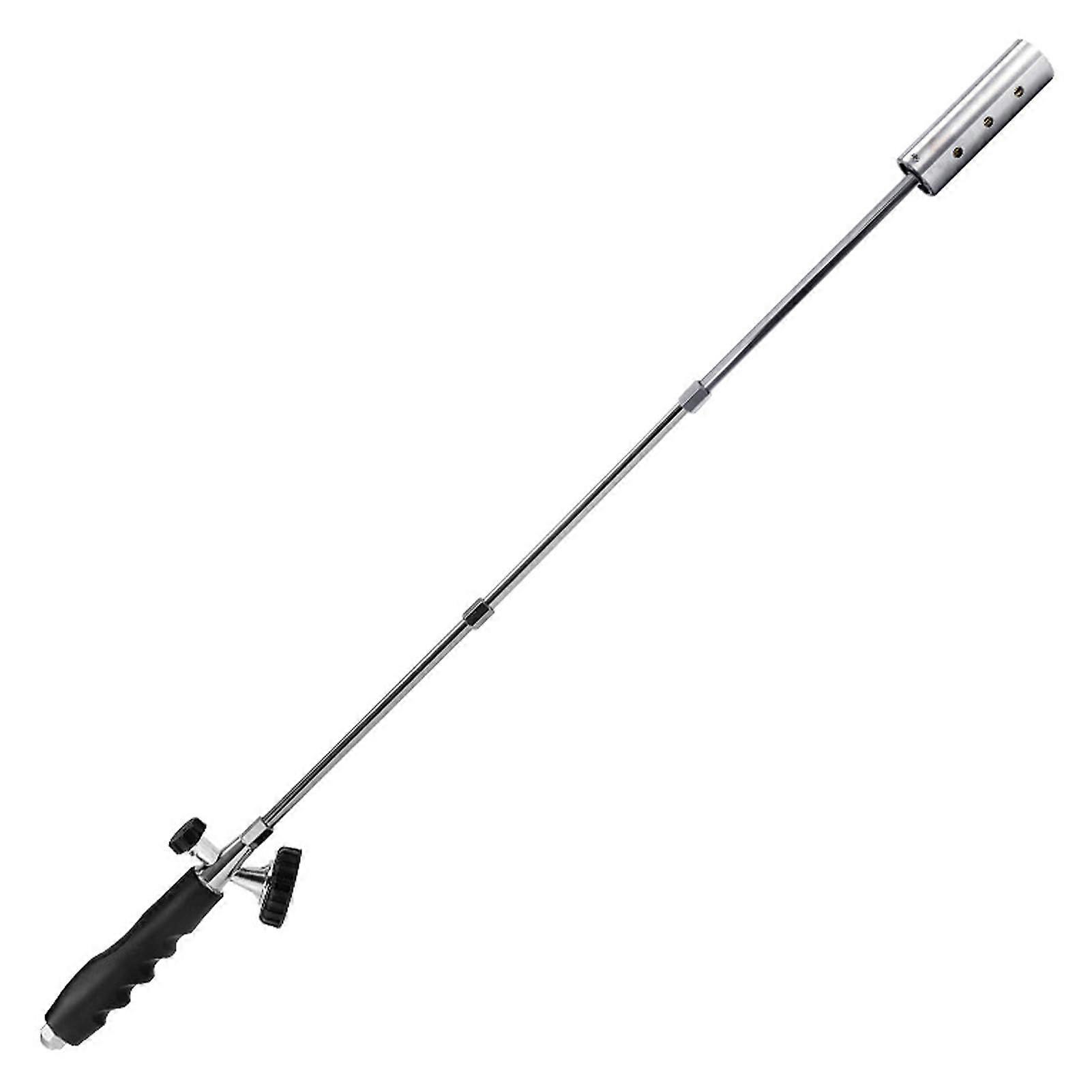 Stainless Steel Torch with Long Arm Flame Control Weeding Valve for Outdoor Camping Propane Use