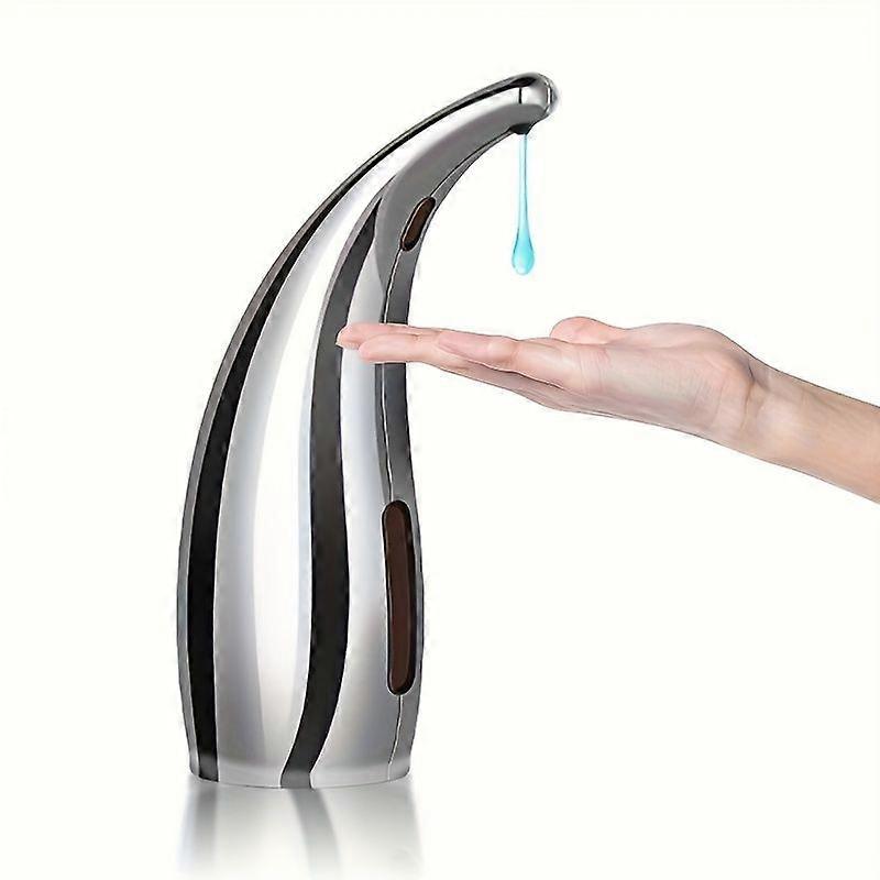 Smart Automatic Soap Dispenser 300ml for Bathroom Kitchen silver