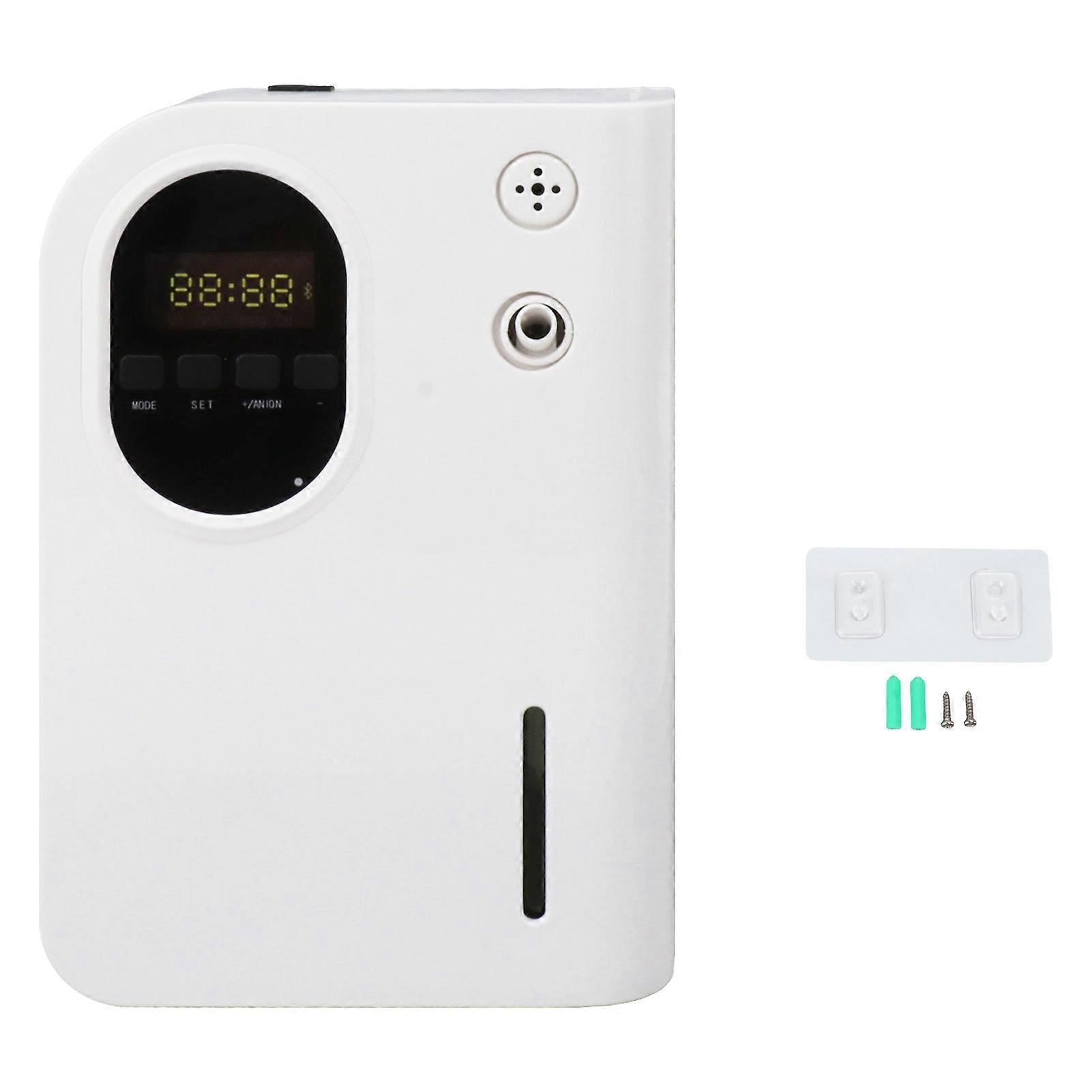 Commercial Aroma Diffuser 600m³ Coverage 160ml Essential Oil Automatic Scent Machine with Built-in Battery UK Plug 100-240V for Hotels Spas Sauna